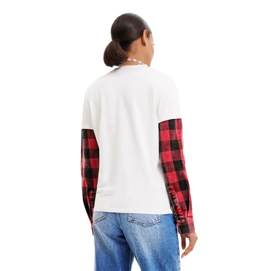 Desigual Weißes Baumwoll-T-Shirt - Image 2