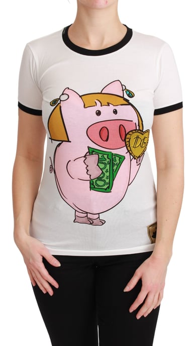 Dolce Gabbana Piggy T-Shirt Tsh4552 - Image 1