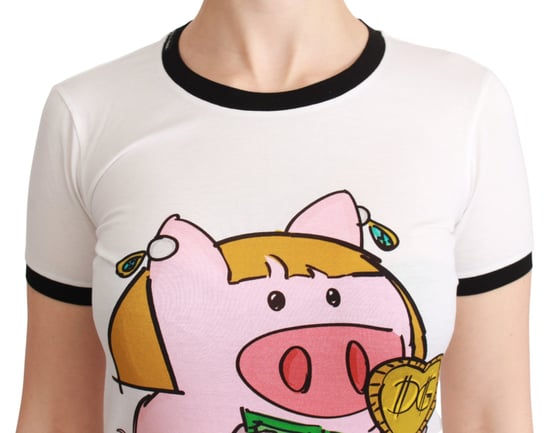 Dolce Gabbana Piggy T-Shirt Tsh4552 - Image 2