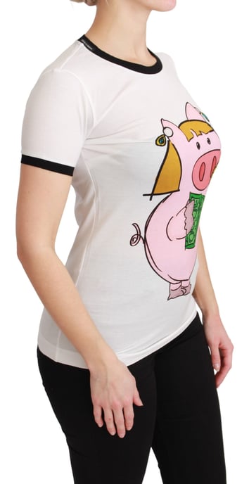 Dolce Gabbana Piggy T-Shirt Tsh4552 - Image 3