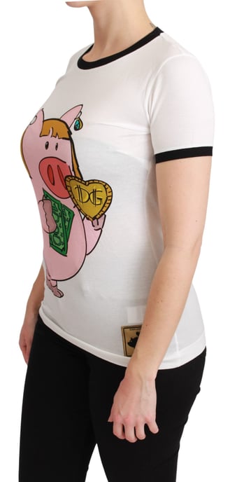 Dolce Gabbana Piggy T-Shirt Tsh4552 - Image 4