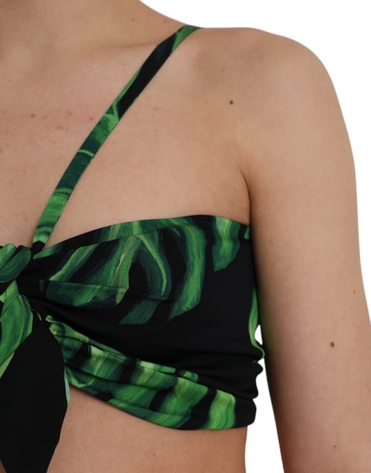 Dolce Gabbana Top mit tropischem Blattdruck - Image 5