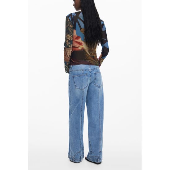 Desigual Schwarzes Polyester Damen-T-Shirt - Image 2