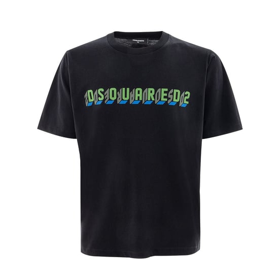 Dsquared² Schwarzes Baumwoll-T-Shirt - Image 1