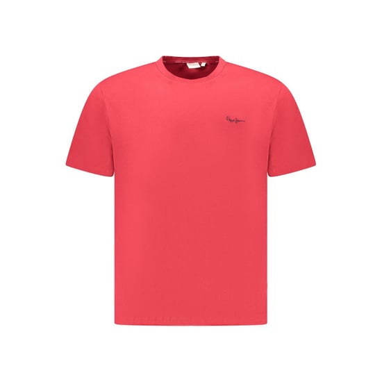 Pepe Jeans Rotes Baumwoll-Herren T-Shirt - Image 2