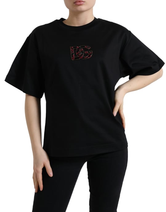 Dolce Gabbana T-Shirt mit Pailletten Tsh84346 - Image 1