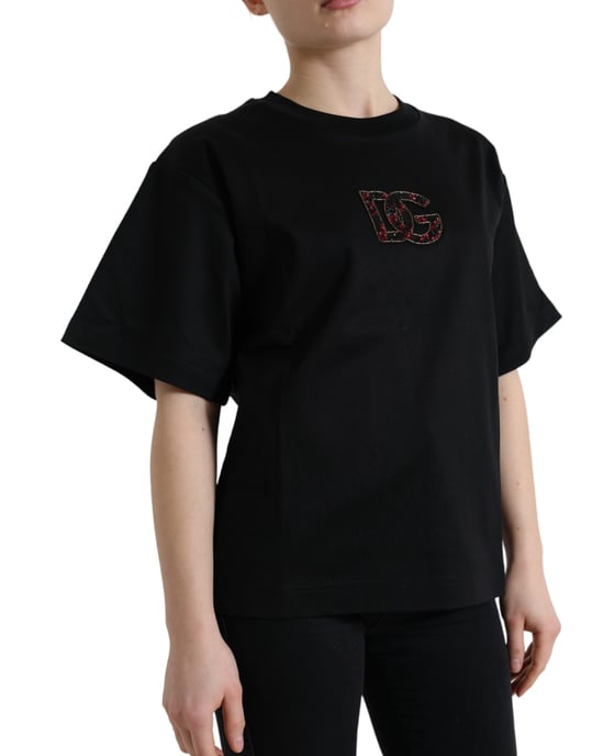 Dolce Gabbana T-Shirt mit Pailletten Tsh84346 - Image 2