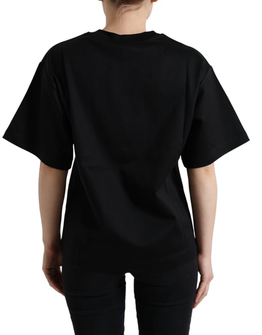 Dolce Gabbana T-Shirt mit Pailletten Tsh84346 - Image 3