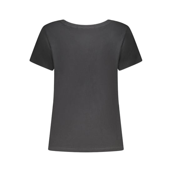 Freddy Schwarzes Baumwoll-Damen-T-Shirt - Image 2