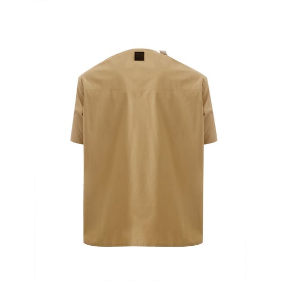 Emporio Armani Braunes Baumwoll-T-Shirt - Image 2