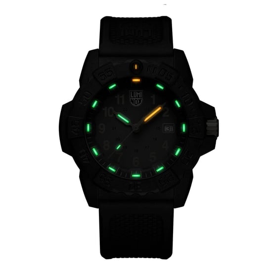 Luminox Schwarze Gummi Sportuhr - Image 2