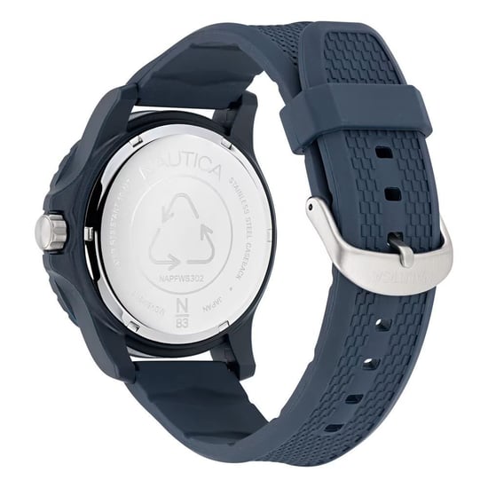 NAUTICA Blau Synthetische Sportuhr - Image 2
