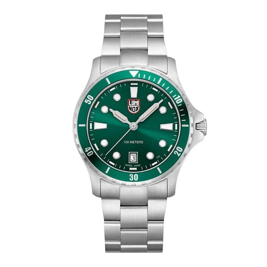 Luminox Graue Edelstahl Sportuhr - Image 1
