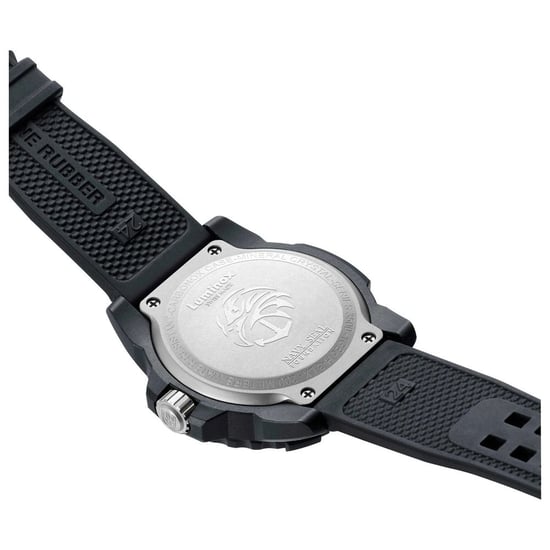 Luminox Schwarze Gummi Sportuhr - Image 3