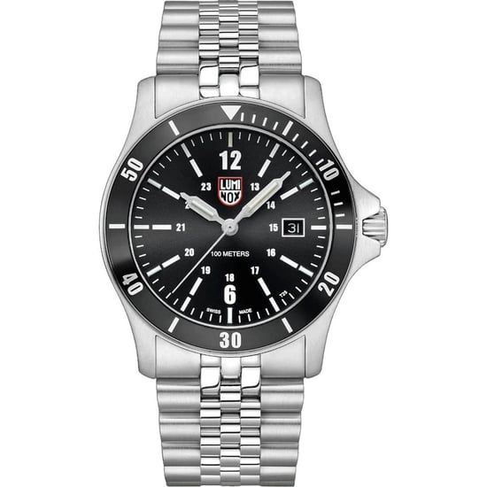 Luminox Graue Edelstahl Sportuhr - Image 1