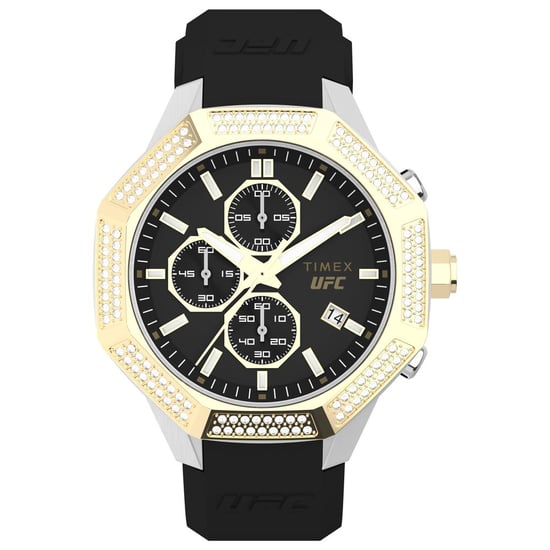 Timex Schwarze Synthetische Sportuhr - Image 1