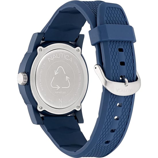 NAUTICA Blaue Synthetik Sportuhr - Image 2