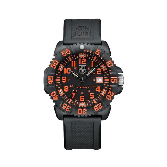 Luminox Schwarze Harz Sportuhr - Image 1