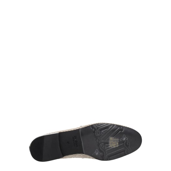 Max Mara Beige Stoff Slipper - Image 5