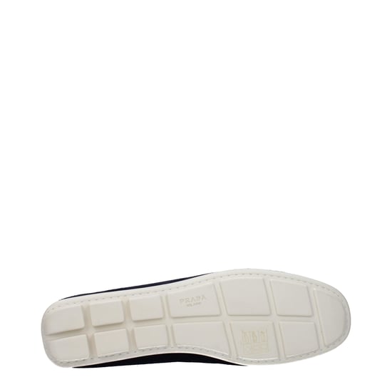 Prada Blaue Leder Slipper - Image 5