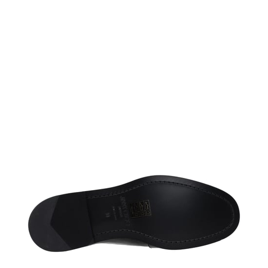 Jimmy Choo Schwarze Leder Slipper - Image 5