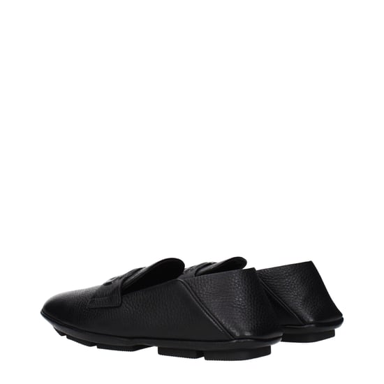 Dolce & Gabbana Schwarze Leder Slipper - Image 4