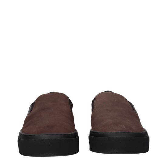 Moncler Braune Leder Slipper - Image 3