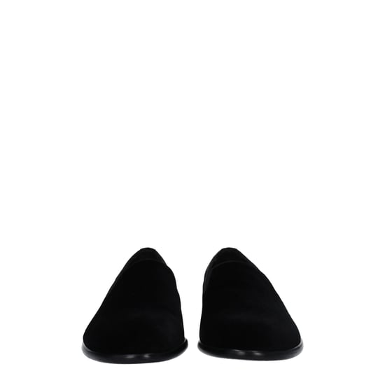 Dolce & Gabbana Schwarze Samt Slipper - Image 3