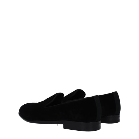 Dolce & Gabbana Schwarze Samt Slipper - Image 4