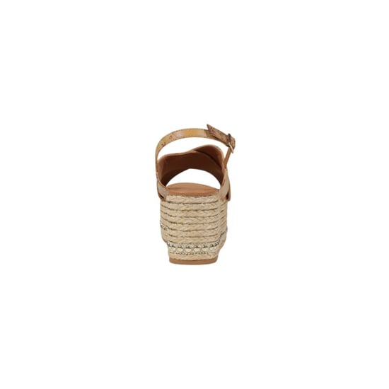Alviero Martini Prima Classe Beigefarbene Polyethylen-Plattformsandalen - Image 4