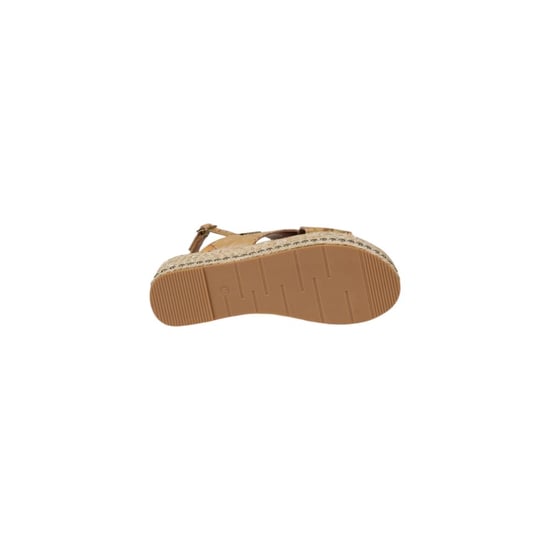 Alviero Martini Prima Classe Beigefarbene Polyethylen-Plattformsandalen - Image 5