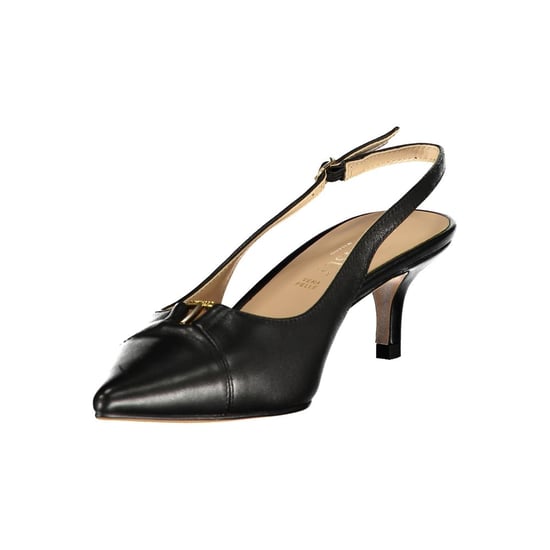 Twinset schwarze Leder Damen Sandale - Image 3