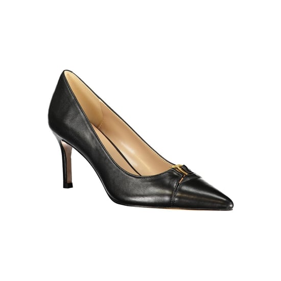 Twinset Schwarze Leder Damen Klassische Schuhe - Image 2