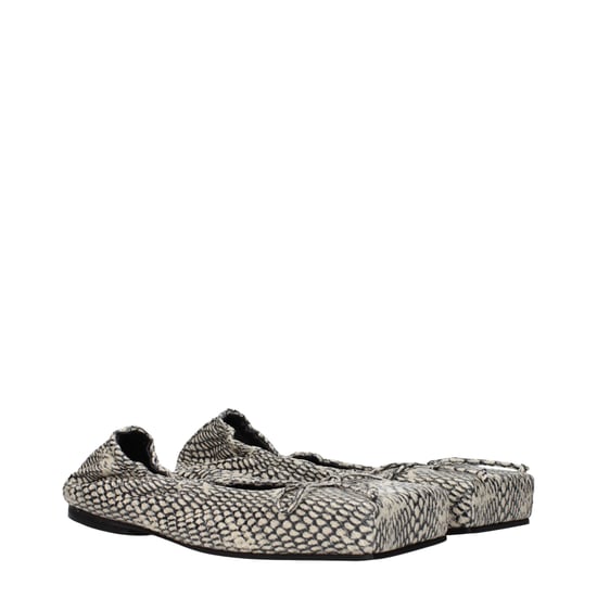 Jacquemus Beigetöne Leder Ballettschuhe - Image 2
