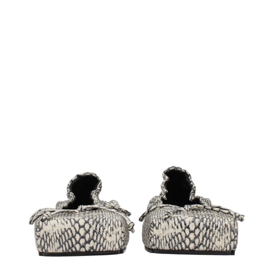 Jacquemus Beigetöne Leder Ballettschuhe - Image 3