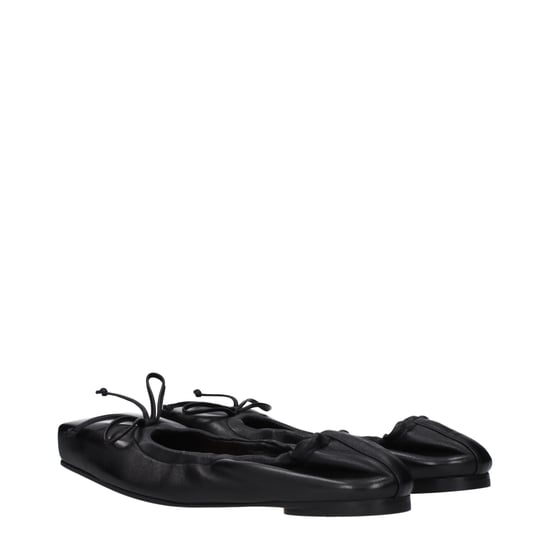 Jacquemus schwarze Leder Ballerinas - Image 3
