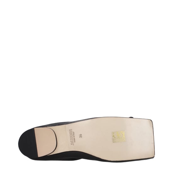 Jacquemus schwarze Leder Ballerinas - Image 4