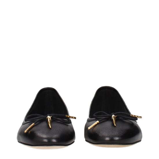 Chloé Schwarze Leder Ballerinas - Image 3