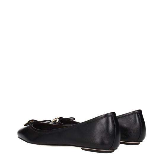 Chloé Schwarze Leder Ballerinas - Image 4