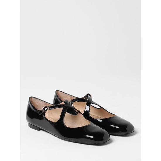 Stuart Weitzman schwarze Lackleder Ballerinas - Image 2