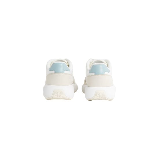 Calvin Klein Jeans Beigefarbene Leder-Sport Sneakers - Image 4