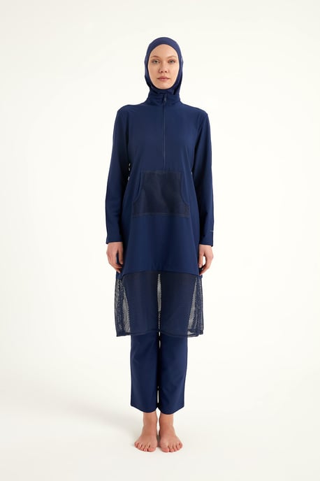 Marina Navy Modest Bademode Burkini - Image 3