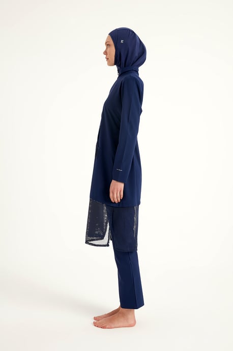 Marina Navy Modest Bademode Burkini - Image 4