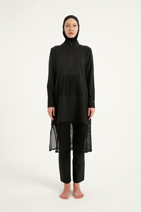 Marina Black Modest Bademode Burkini - Image 3