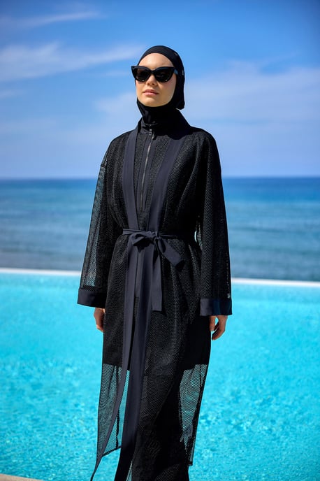 Marina Black Modest Bademode Burkini - Image 6