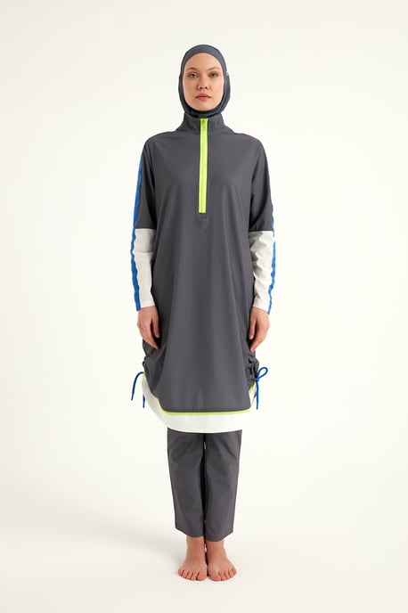 Fume Full Coverage Modest Bademode Burkini-Set - Image 4