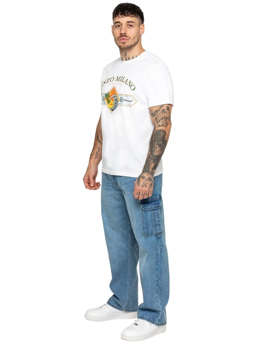Enzo Milano | Herren Surf Club Druck T-Shirt - Image 5