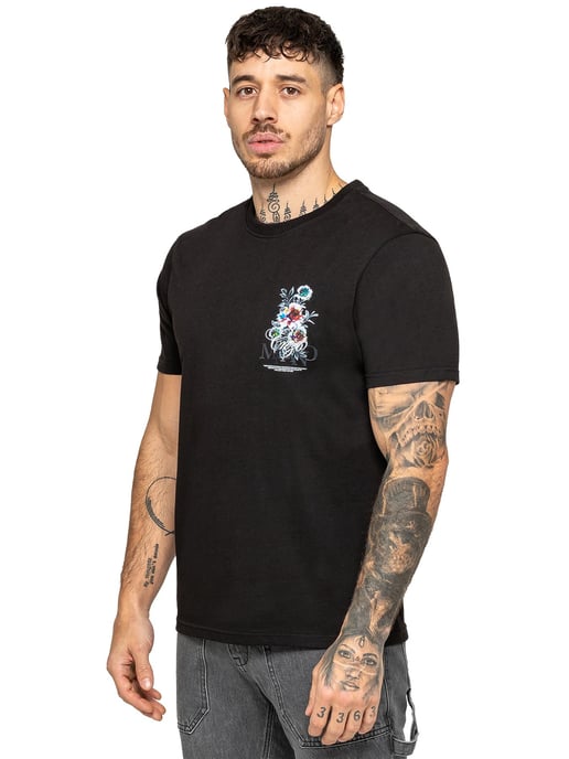 Enzo Milano | Herren T-Shirt mit floralem Grafikdruck - Image 5
