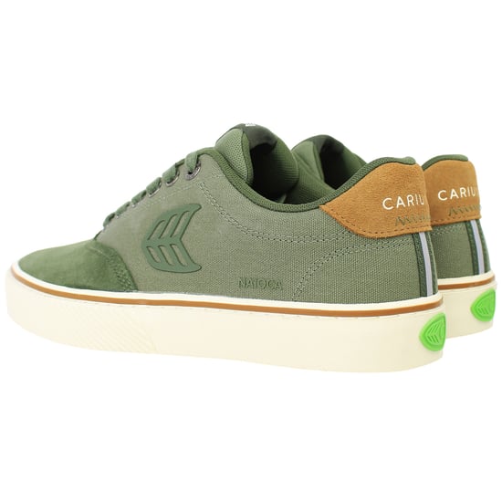 Cariuma Naioca Pro Unisex Grüne Plimsolls - Image 3
