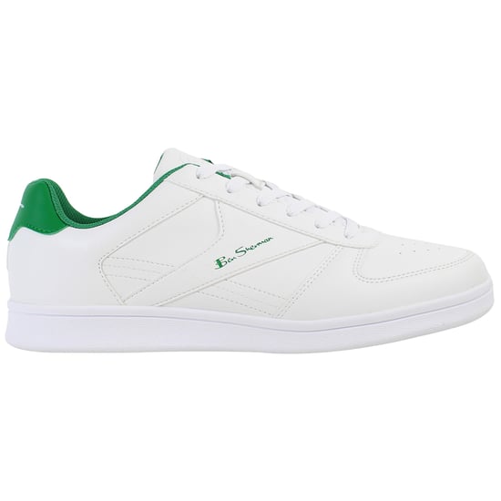 Ben Sherman Campus Wide Herren Weiße Sneakers - Image 1